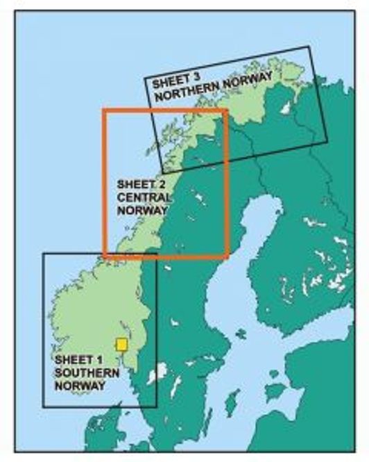 Hovedbilde ICAO Norge Nord 2026 1.500.000 Laminert