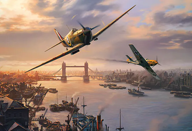 Hovedbilde Puslespill Spitfire Skirmish (500 brikker)