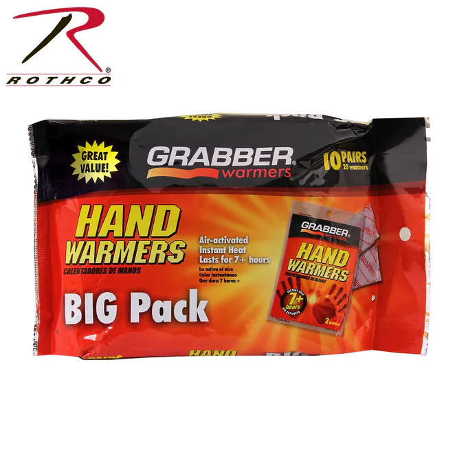Hovedbilde Grabber handwarmer big Pack (10stk.)