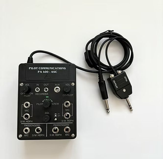 Hovedbilde Pilot PA400ASC Intercom 4-place m/mobil uttak