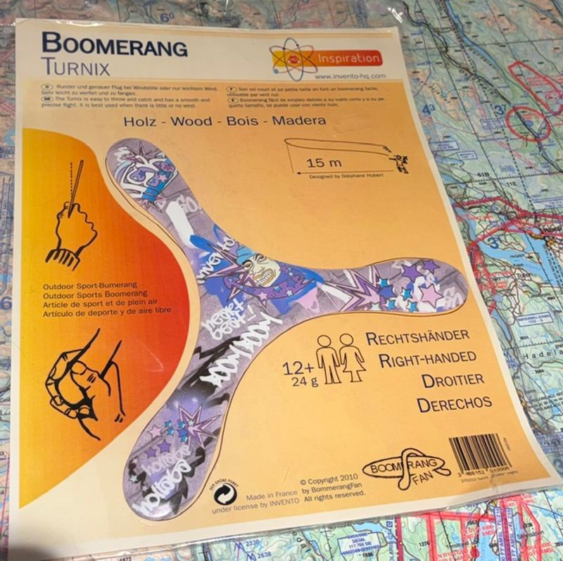 Boomerang Turnix og X-FLY