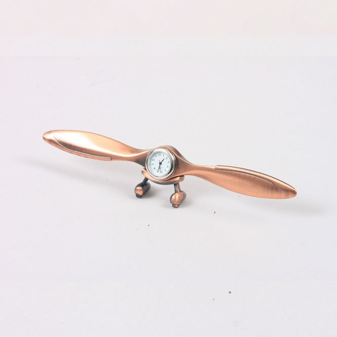 Hovedbilde Propeller Desktop klokke sølv